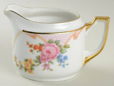 Bridal Rose (Cream Background) Creamer