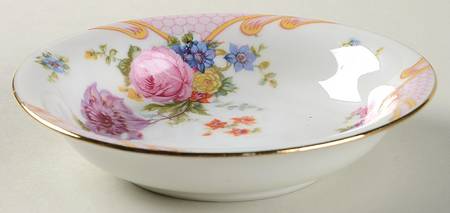 Bridal Rose (Cream Background) Fruit/Dessert (Sauce) Bowl