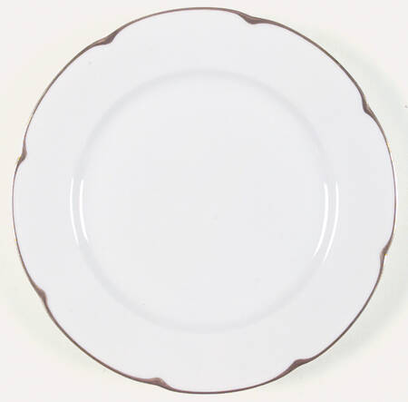 Coin Gold Alaska Dinner Plate