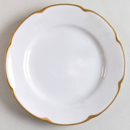 Coin Gold Alaska Bread & Butter Plate