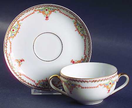 The Cromwell Flat Bouillon Cup & Saucer