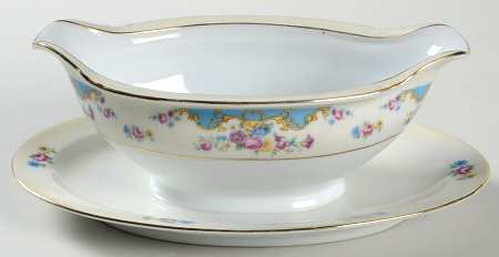 EPI12 Gravy Boat with Attached Underplate