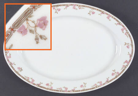 EPI15 14" Oval Serving Platter