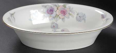 3268(Smooth) 9" Oval Vegetable Bowl