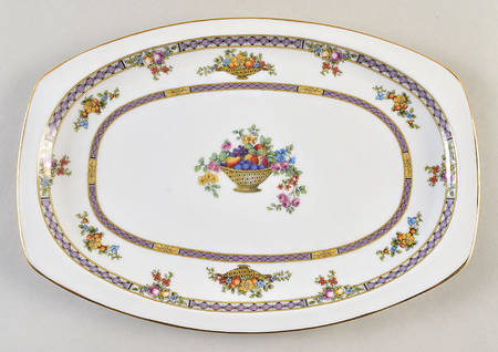 596 12" Oval Serving Platter