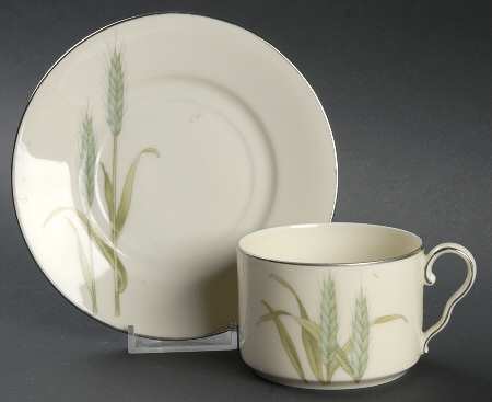 Harvest Flat Cup & Saucer Set