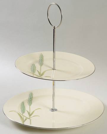 Harvest 2 Tiered Serving Tray (Dinner & Salad Plate)