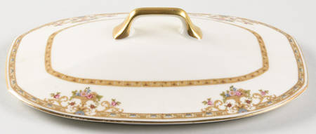 Moresque (Cream) Lid for Oval Vegetable