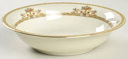 Moresque (Cream) 9" Round Vegetable Bowl