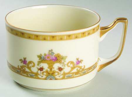 Moresque (Cream) Flat Cup