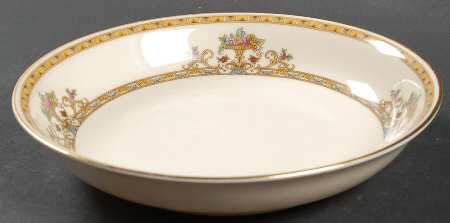 Moresque (Cream) Coupe Soup Bowl