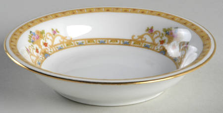 Moresque (White) Fruit/Dessert (Sauce) Bowl