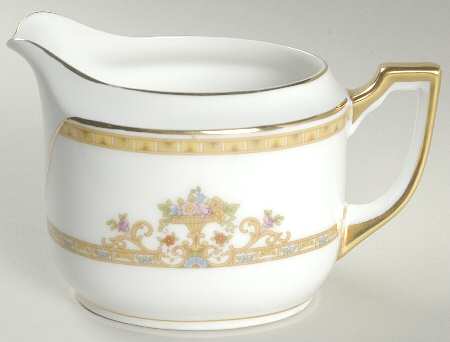Moresque (White) Creamer