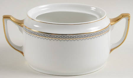 Parthenon (No Verge) Sugar Bowl No Lid