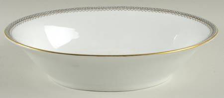 Parthenon (No Verge) 9" Oval Vegetable Bowl