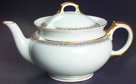 Parthenon (No Verge) Teapot & Lid