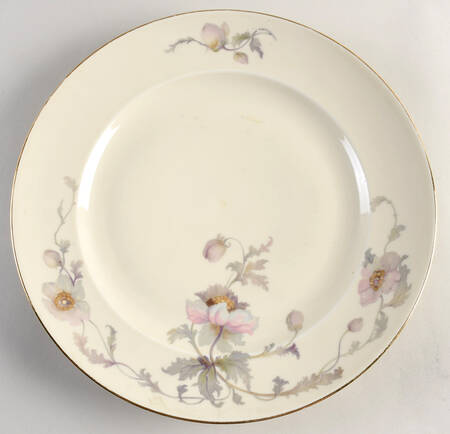 Pastelle (Cream Background, Smooth) 12" Chop Plate (Round Platter)