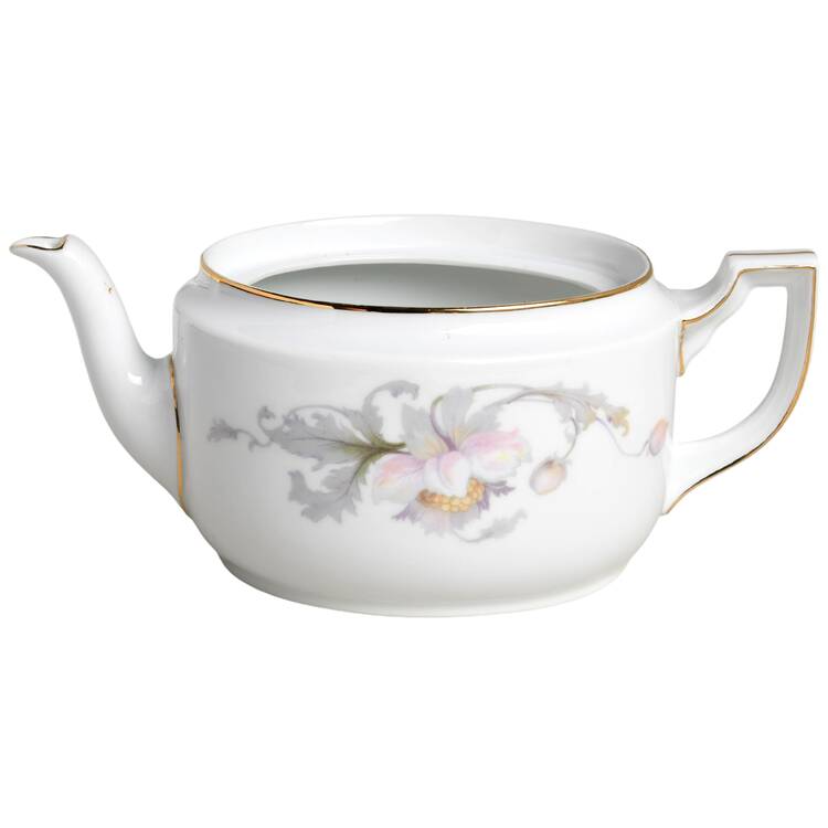 Pastelle (White Background) Teapot No Lid