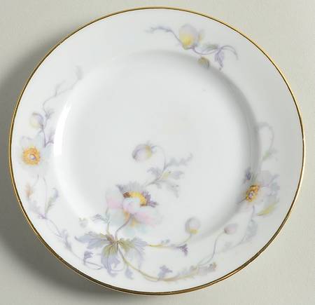 Pastelle (White Background) Bread & Butter Plate
