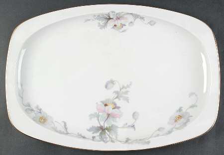 Pastelle (White Background) 17" Oval Serving Platter