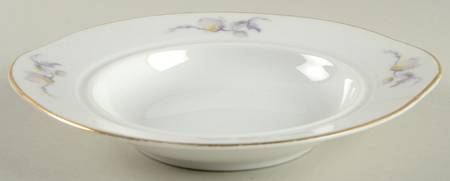 Pastelle (White Background) Round Butter No Lid