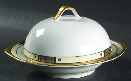 Platina Round Covered Butter