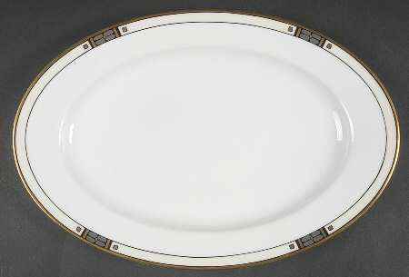 Platina 13" Oval Serving Platter