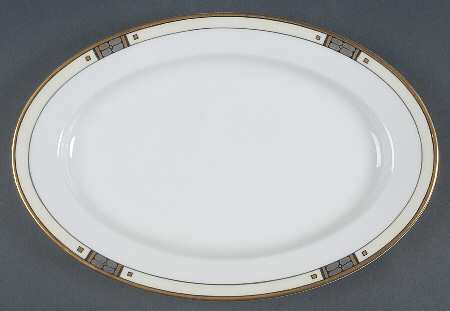 Platina 12" Oval Serving Platter