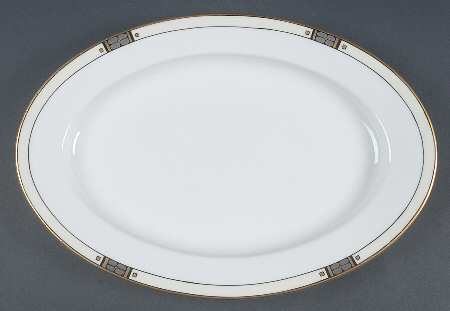 Platina 13" Oval Serving Platter