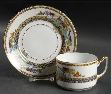 Radjah Flat Cup & Saucer Set