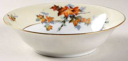 Silver Maple (Gold) Coupe Cereal Bowl
