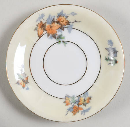Silver Maple (Gold) Saucer for Demitasse Cup