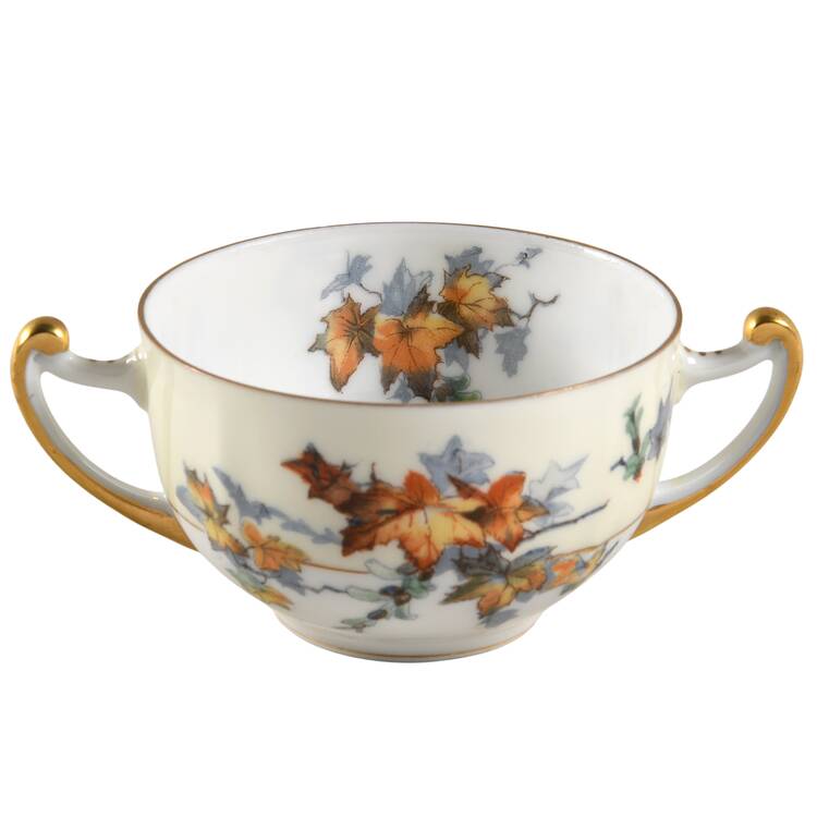 Silver Maple (Gold) Flat Bouillon Cup