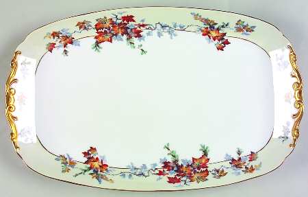 Silver Maple (Gold) 16" Oval Serving Platter