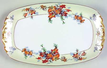 Silver Maple (Gold) 12" Oval Serving Platter