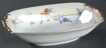 Silver Maple (Gold) 9" Oval Vegetable Bowl