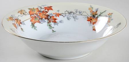 Silver Maple (Gold) 9" Round Vegetable Bowl