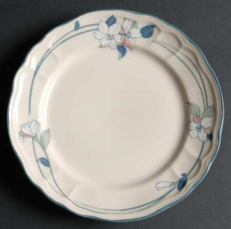 New Apple Blossom (Scalloped Edge) Salad Plate