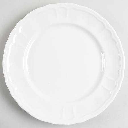 Baroque White 12" Chop Plate (Round Platter)