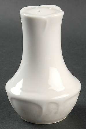 Baroque White Salt Shaker