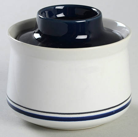 Blue Sonata Sugar Bowl & Lid