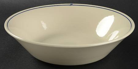 Blue 9" Round Vegetable Bowl