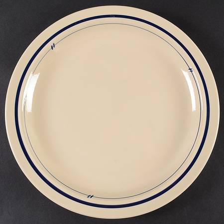 Blue 11" Chop Plate (Round Platter)