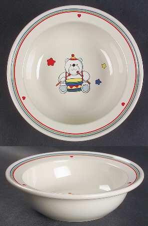 Circus Bear Child's Bowl