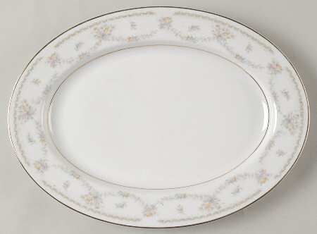 Emily 12" Oval Serving Platter