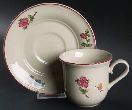 Eppingham Flat Cup & Saucer Set
