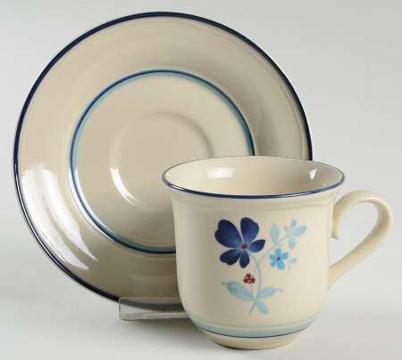 Foxcraft Flat Cup & Saucer Set