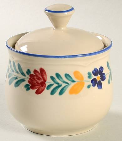 Glastonbury Sugar Bowl & Lid