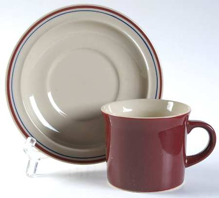 Harmony Flat Cup & Saucer Set