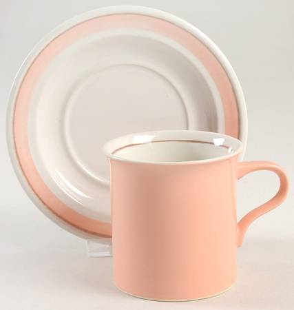 Honeydew Flat Cup & Saucer Set